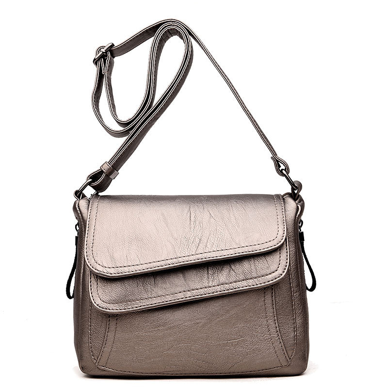 Durable Women's Korean Style Soft Leather Women's Shoulder Bag