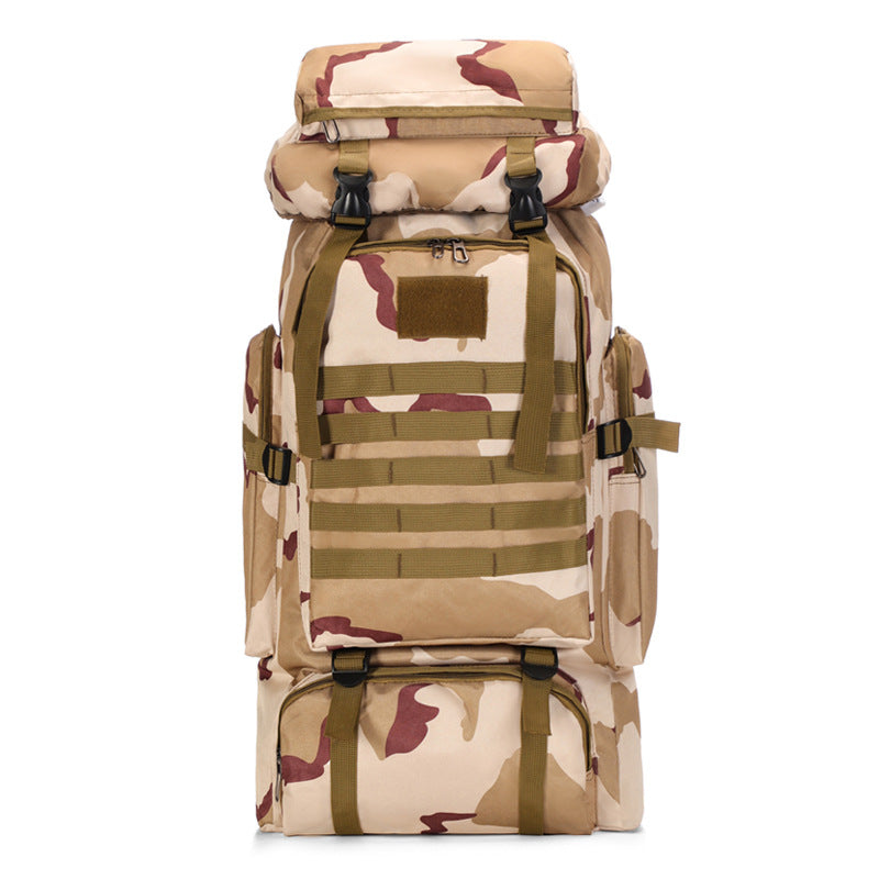 Large Capacity Waterproof Camouflage Leisure On Mountain Climbing, Hiking Bag