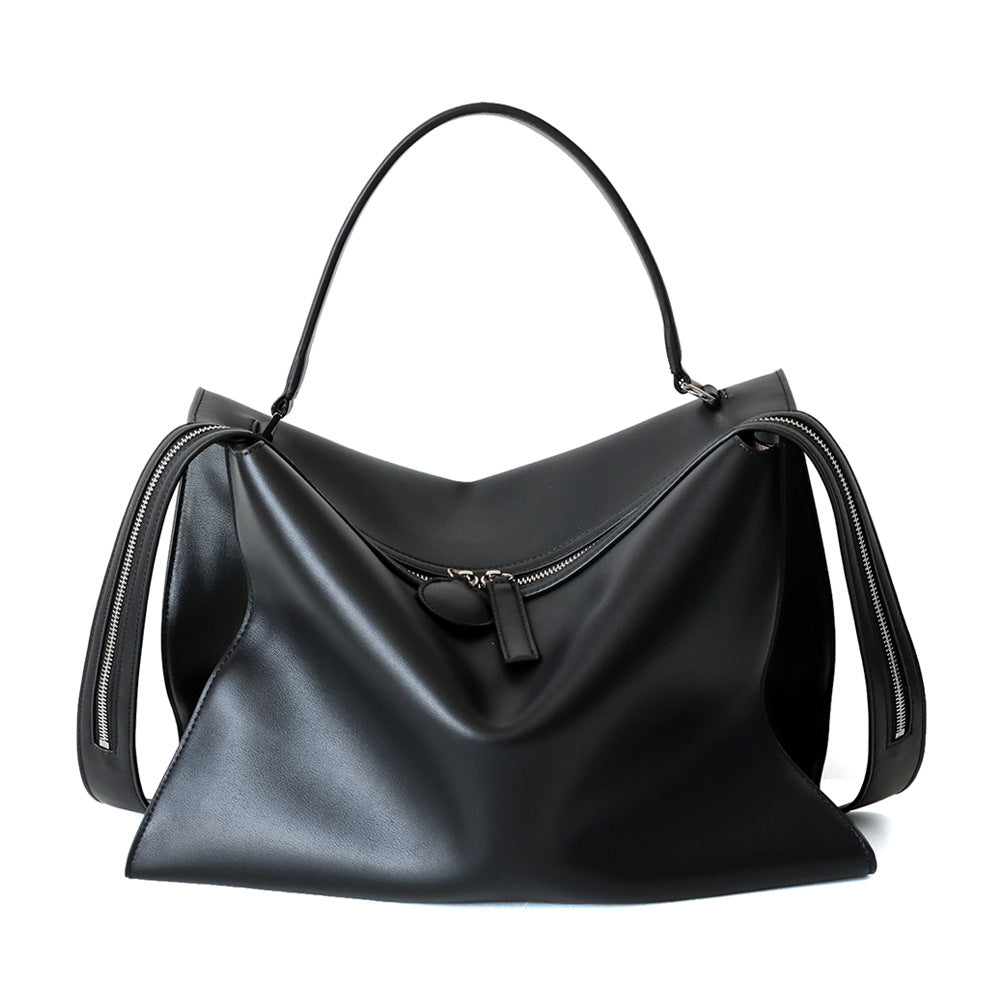 Design Big Zipper Fashion Large Capacity Bags