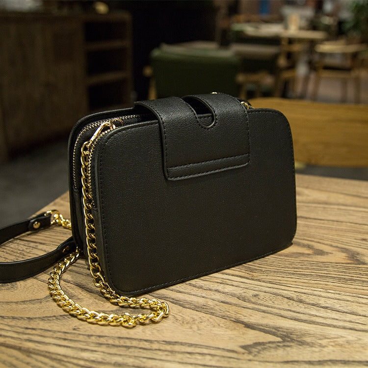 Women's Korean Clip Chain Pouch Versatile Women's Shoulder Bag