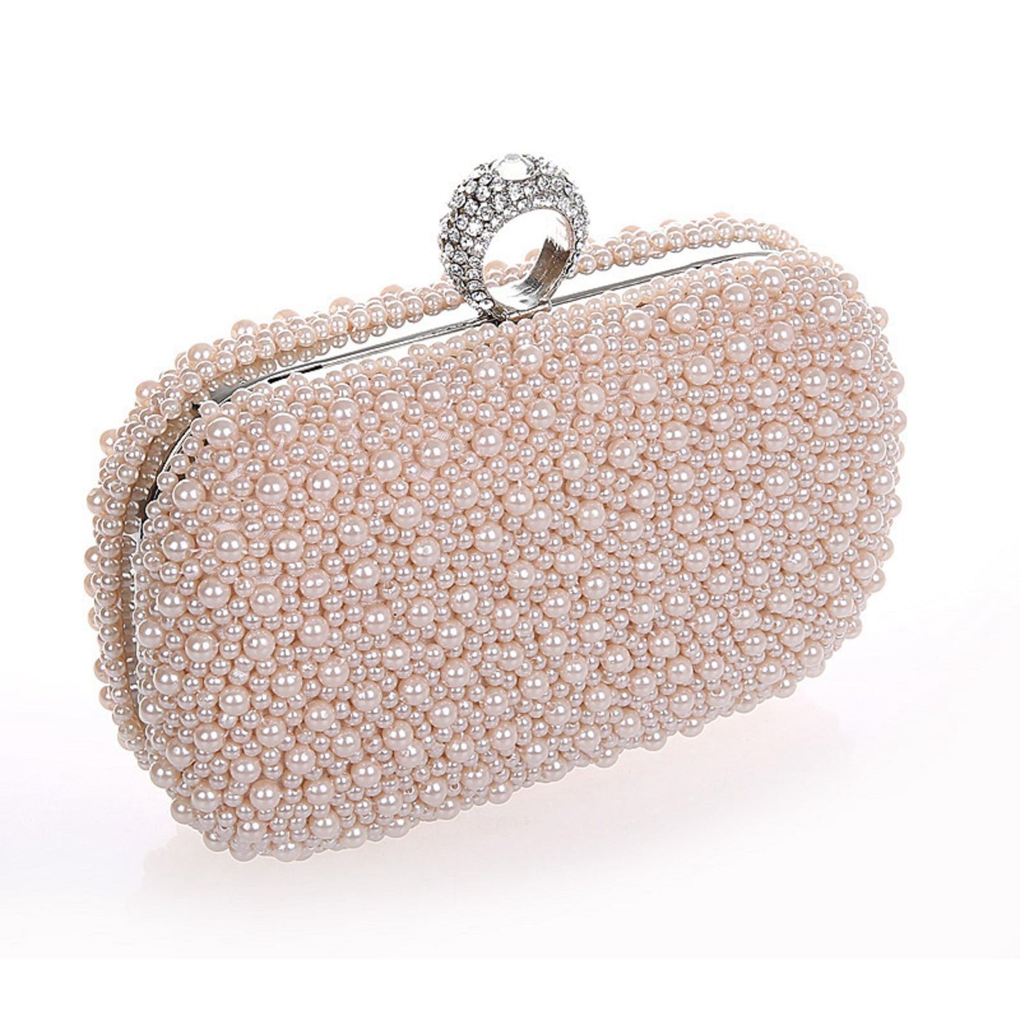 Pearl Embroidery Banquet Clutch Bridesmaid Bridal Bags