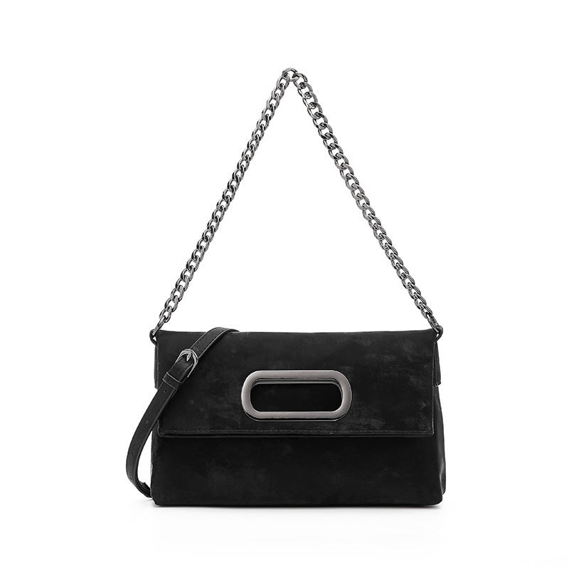 Chinese Style Light Luxury Satin Underarm Folding Bags