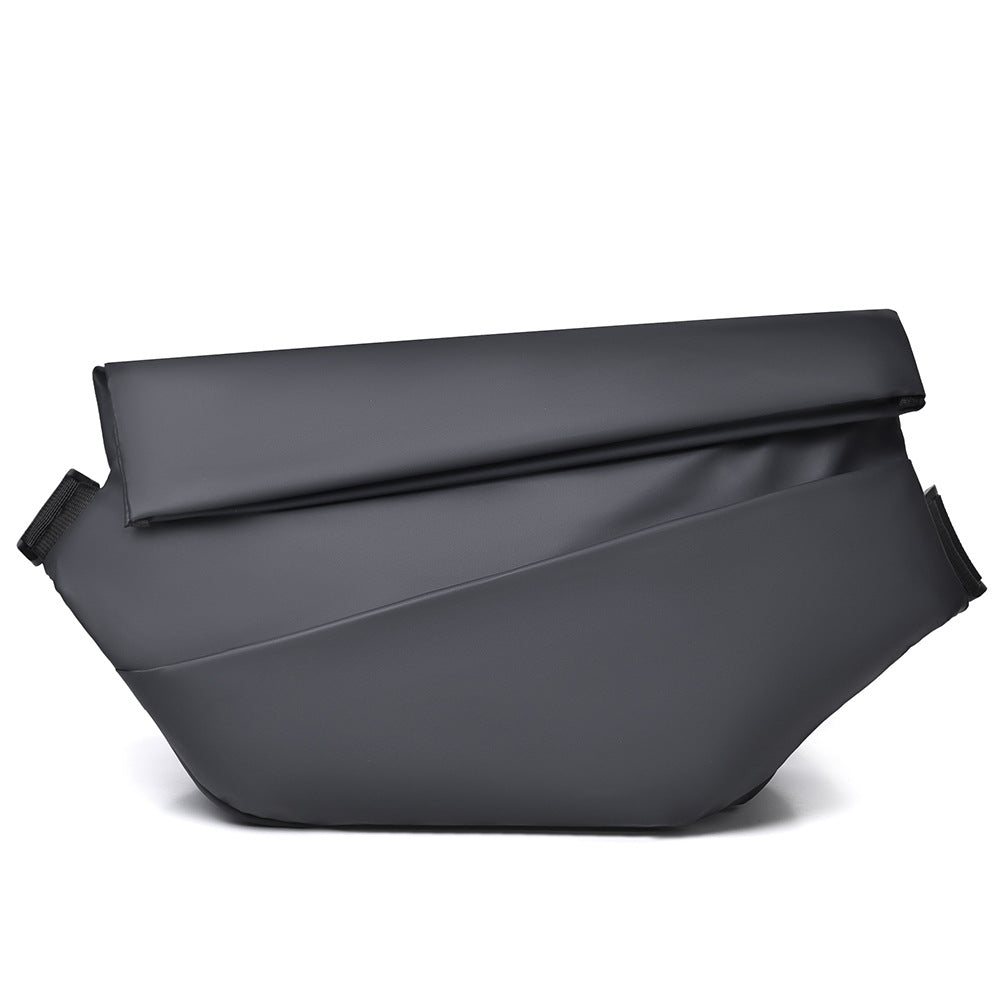 Men's Waterproof Large Capacity Mechanical Style Commuter Men's Chest Bag