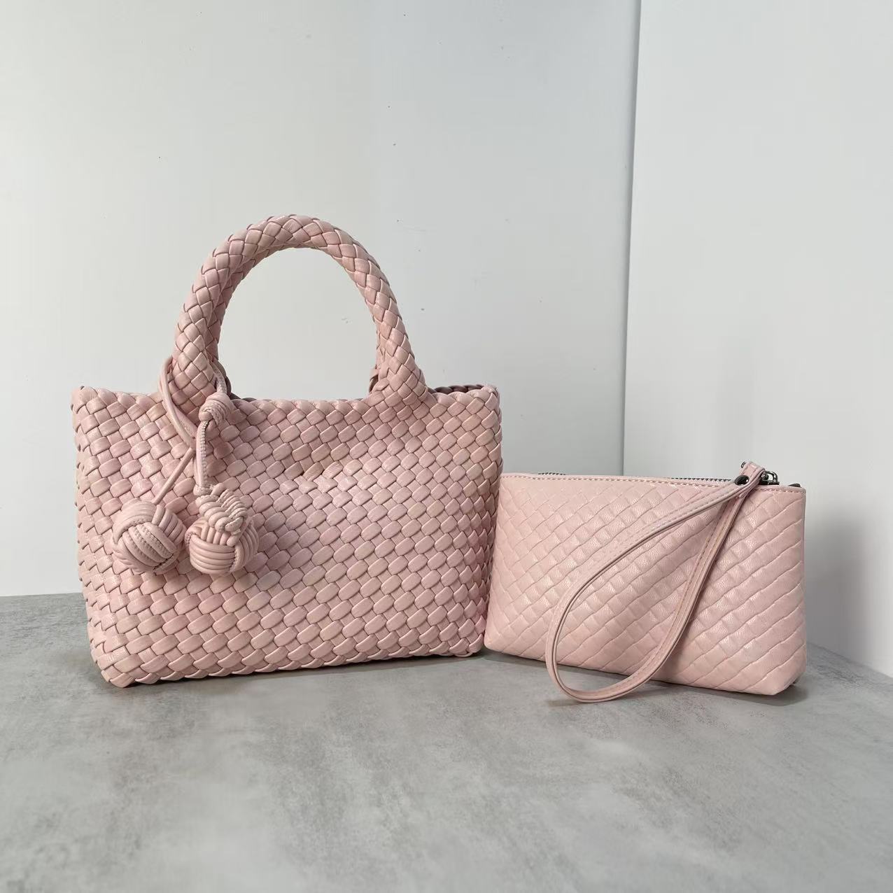 Durable Women's Novice Woven Vegetable Basket Women's Handbag