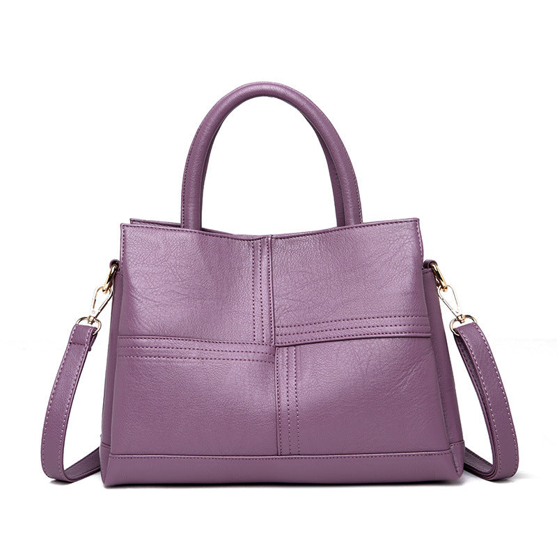 Women's Fashion Commuter Large Capacity Elegant Mother Women's Handbag