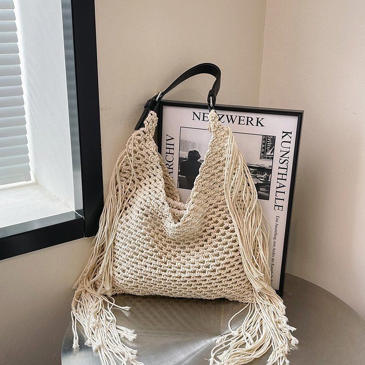 Women's Woven Straw One Combination Minority Fashion Handmade Bags