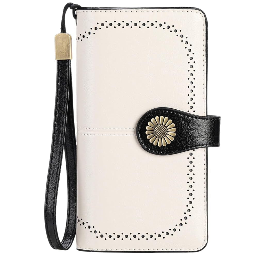 Women's Long Zipper Pu Leather Lady's Handbags