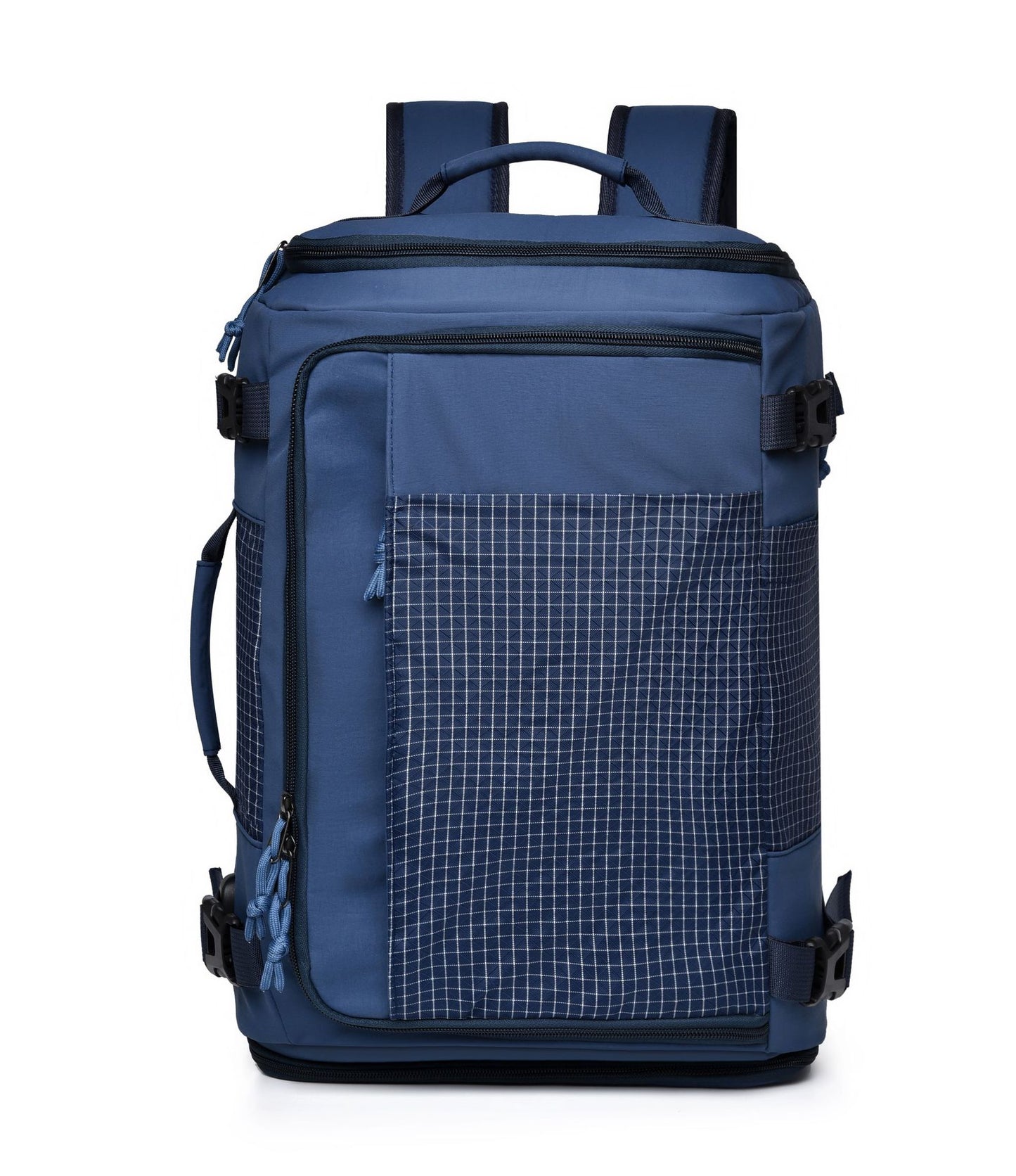 Men's Open Simple Breathable Large Capacity Independent Business Backpack
