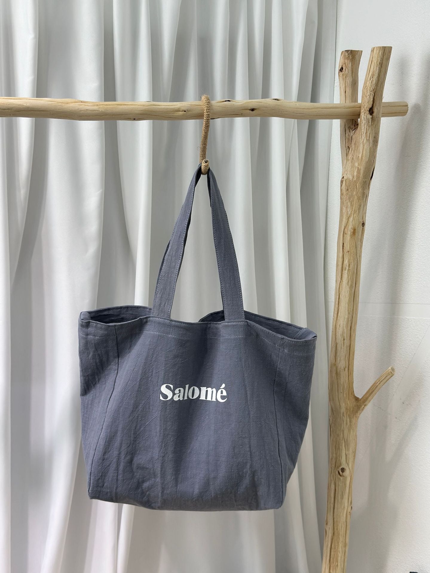 Linen Good-looking Large Capacity Textured Shopping Bags