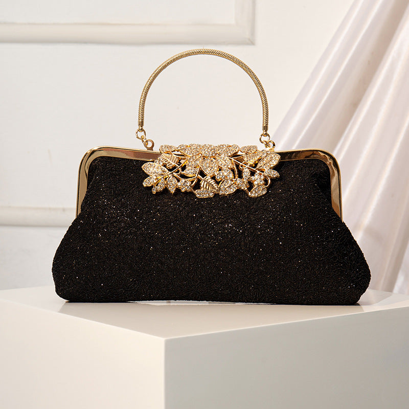 Women's Cheongsam Vintage Lace Banquet Dress Garment Dinner Bag