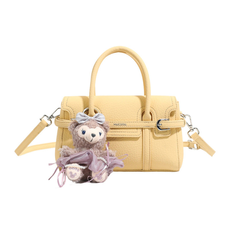 Women's Simple Portable Western Style Decorative Graceful Women's Handbag