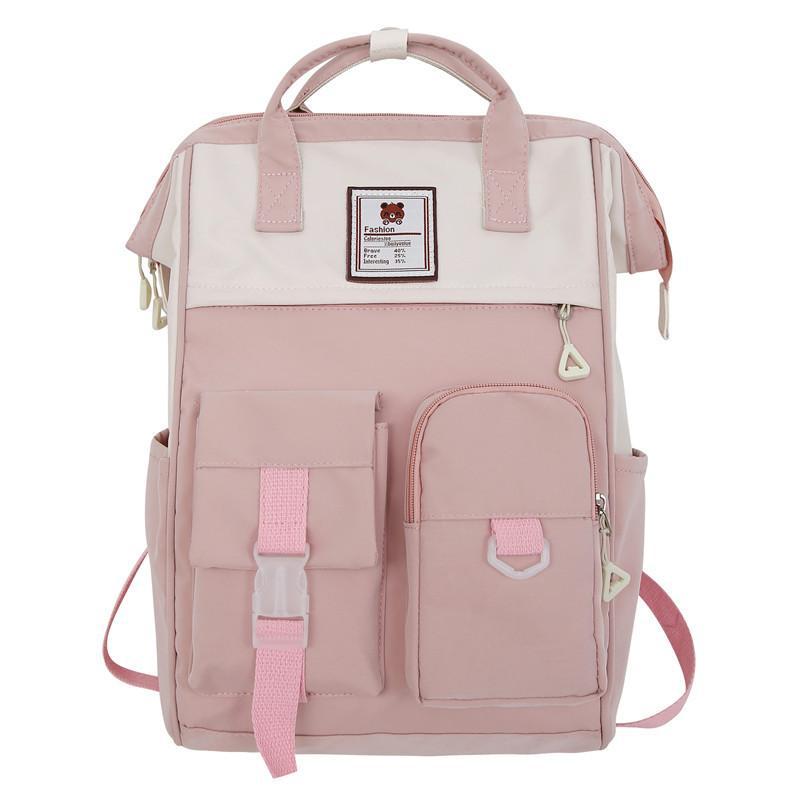 Style Artistic Fresh Girly Fashion Large Capacity College Student Schoolbag