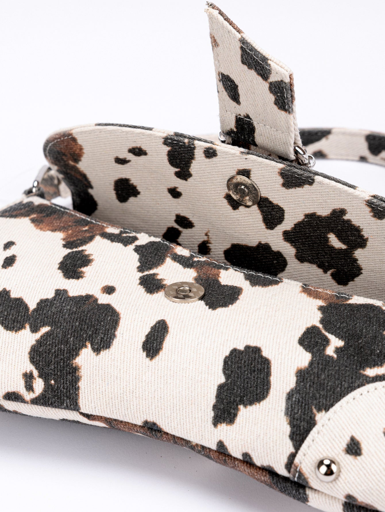 Trendy Elegant Women's Cows Pattern Asymmetric Shoulder Bags