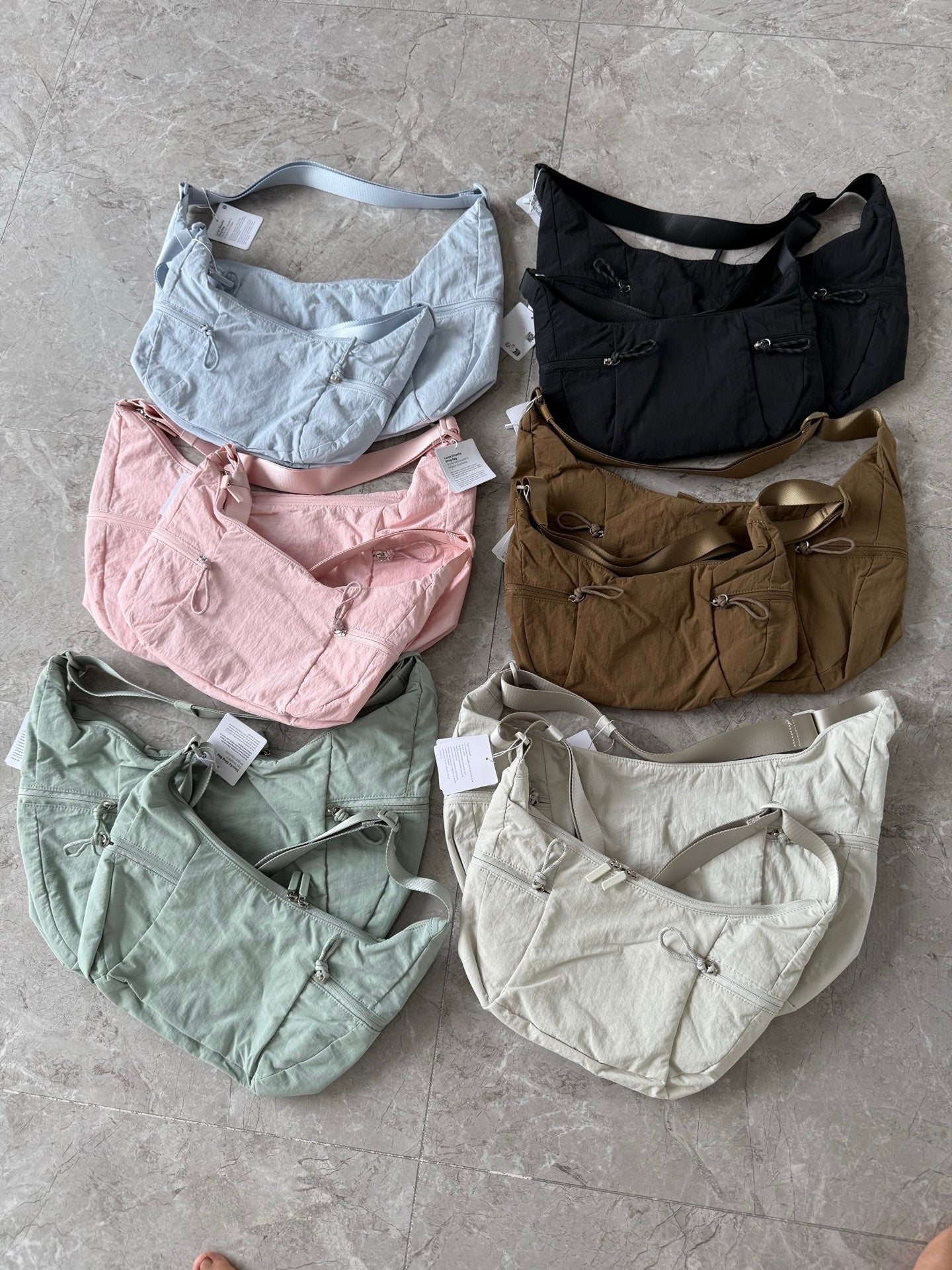 Women's & Men's Spring Fitness Zipper Underarm Large Capacity Women's Messenger Bag