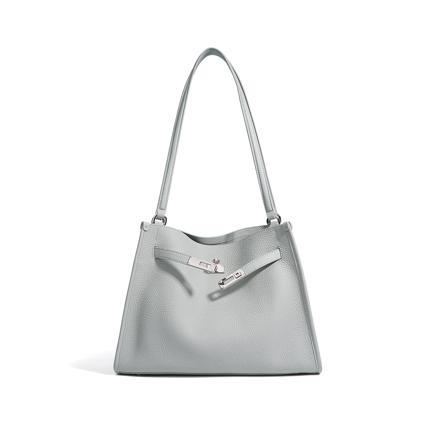 Cowhide Street Fashion Pragmatic Commuter Large Capacity Totes Bags