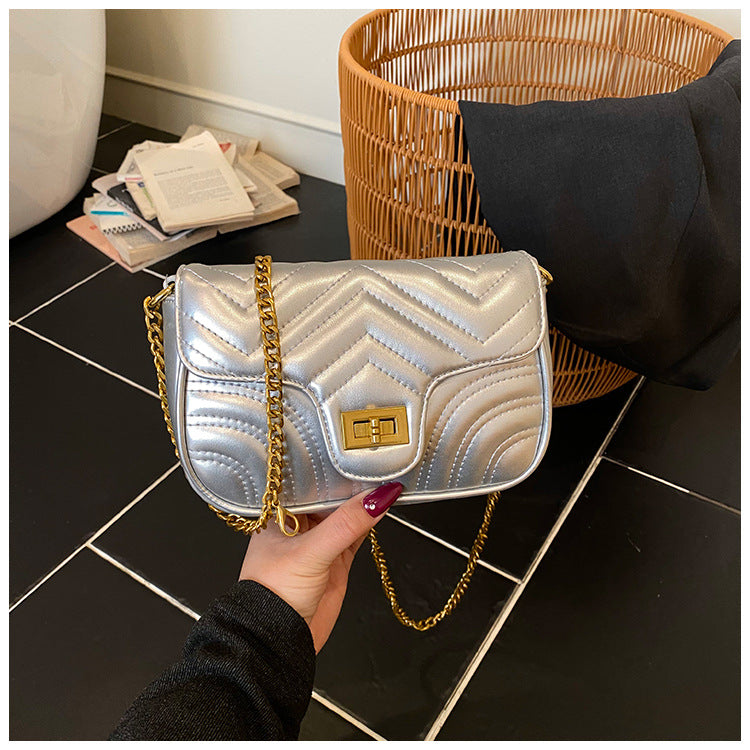 Women's Affordable Luxury Style One Portable Leisure Commuter Minority Mini Chain Women's Messenger Bag