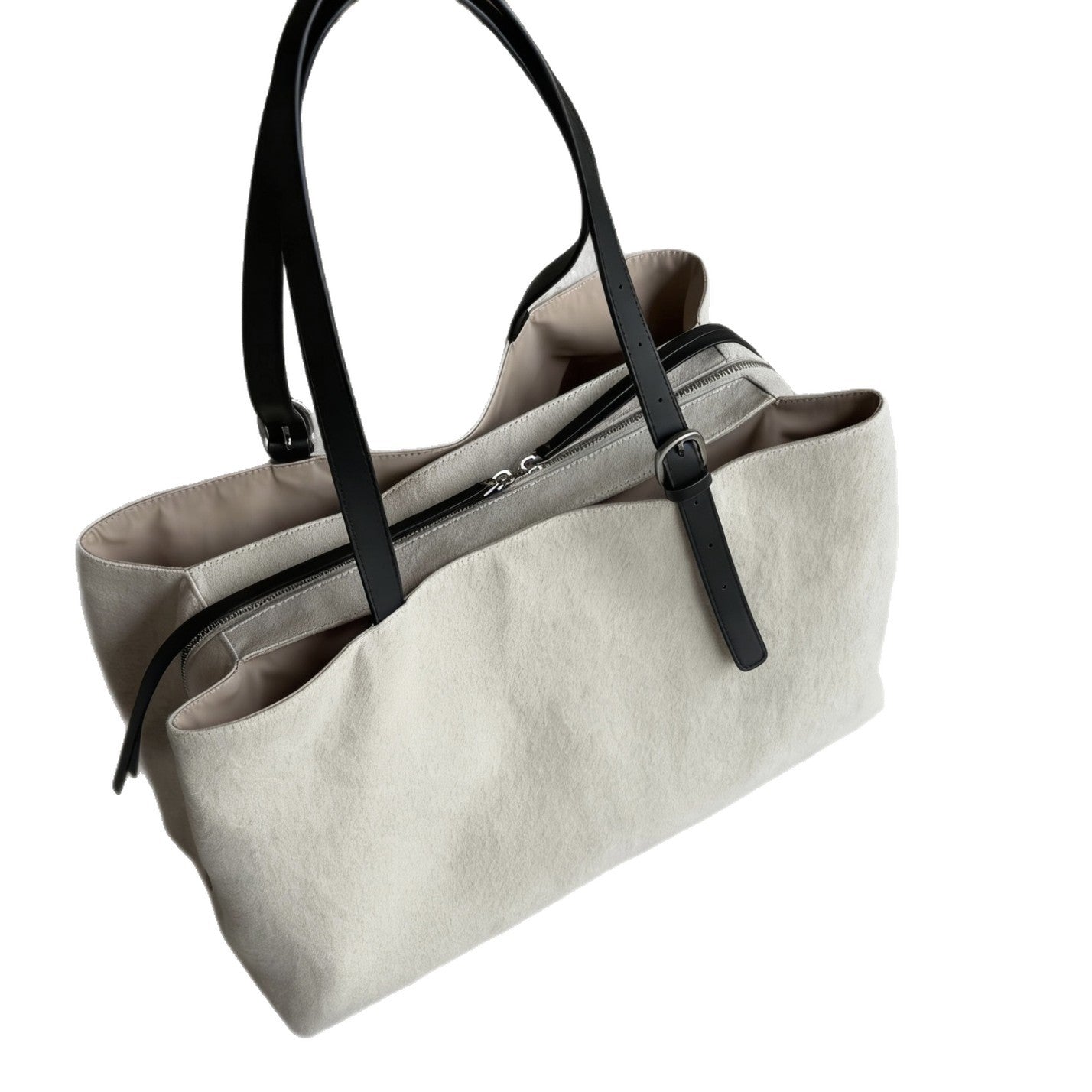 Style Commuter Large Capacity Cotton Linen Minority Women's Shoulder Bag