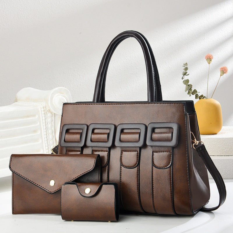 Women's Elegant Three-piece Set Trend Atmosphere Women's Handbag