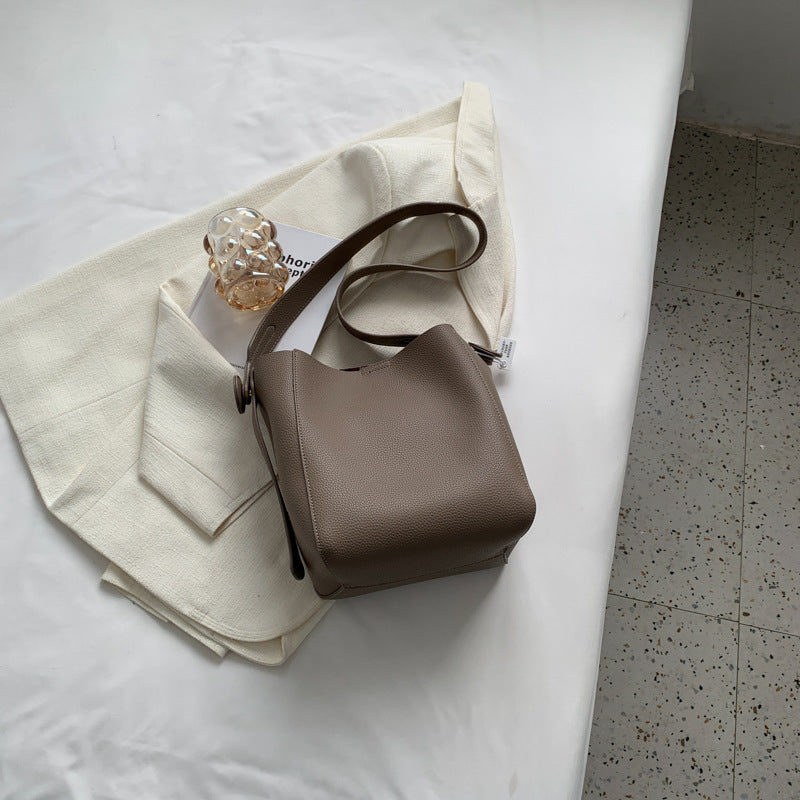 Fried Large Capacity Commuter Spare Basic Simple Wide Bags