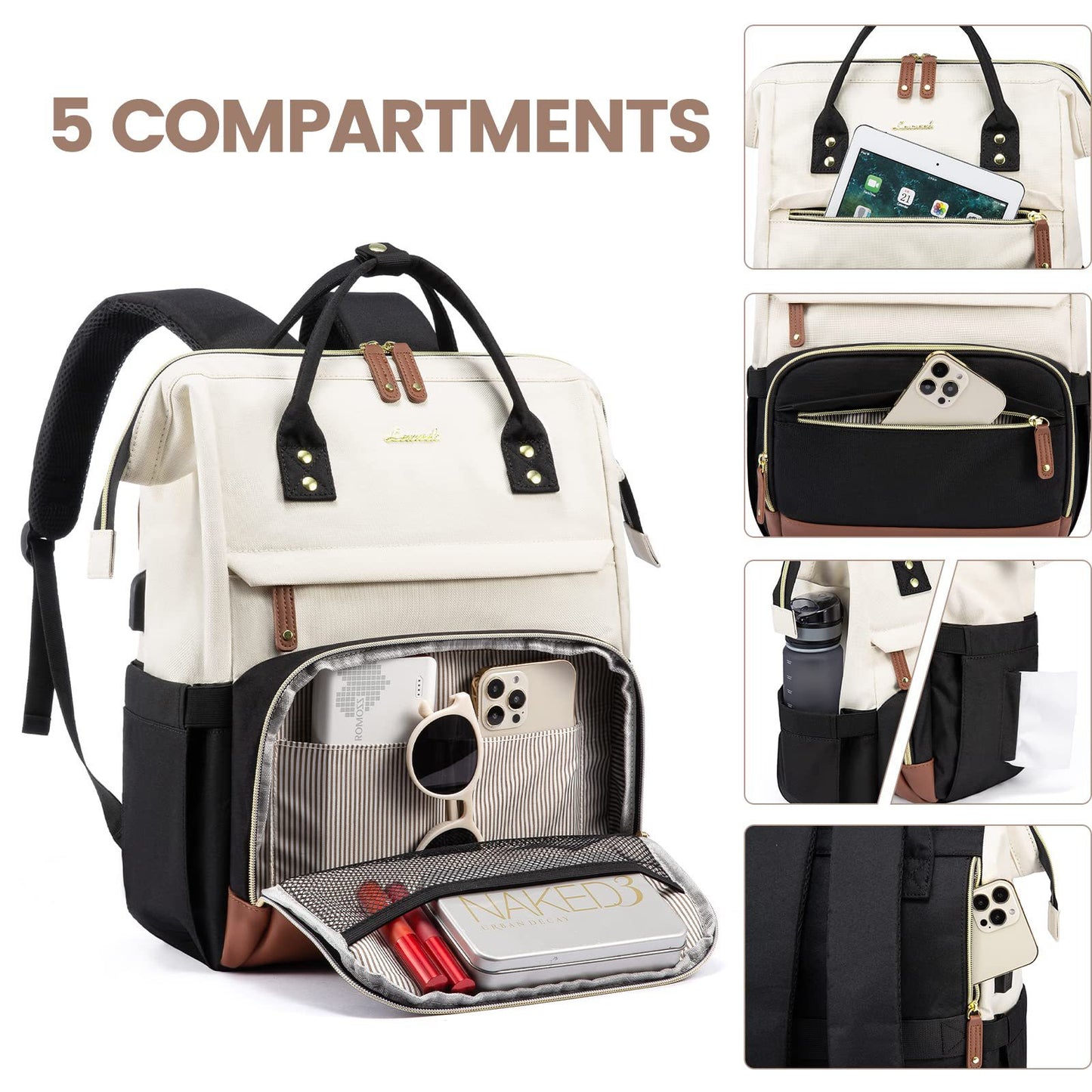 Fashion Women's Business Computer Large Capacity Leisure Backpack