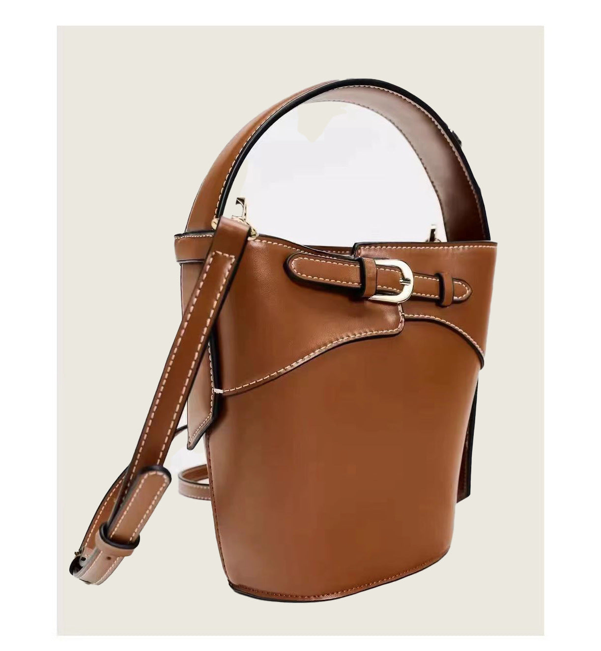 Women's Brown Ornament Popular One Cross Body Fashion Women's Messenger Bag
