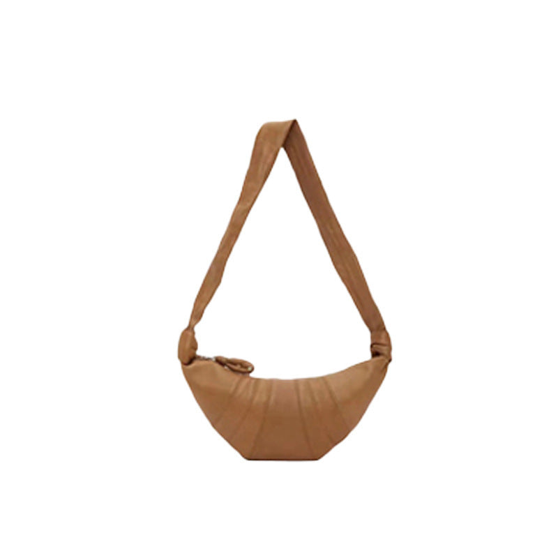 Neutral Croissant Kosong Idle Style Niche Bags