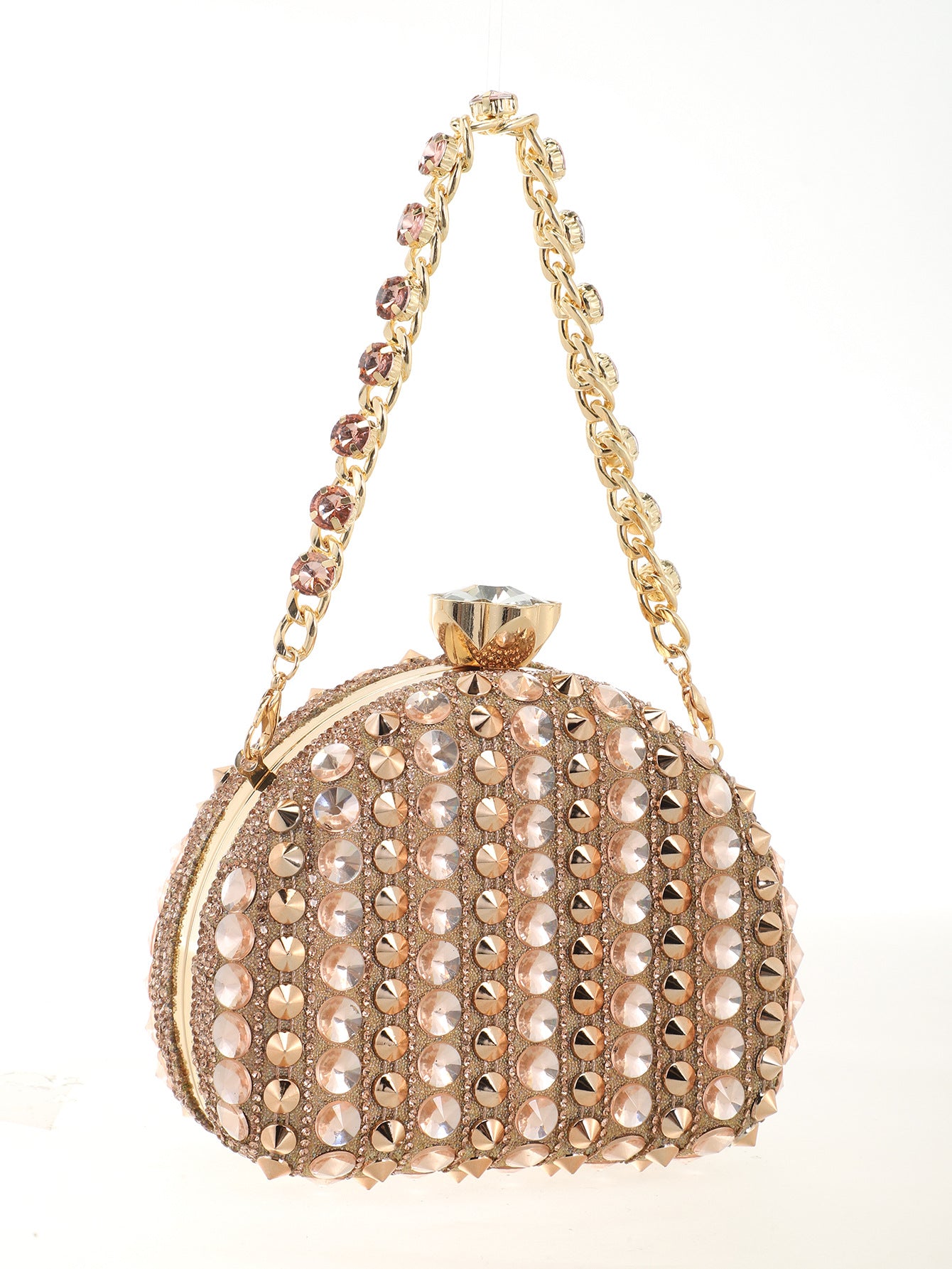 Women's Diamond Clutch Suitable For Party Wedding Dinner Bag
