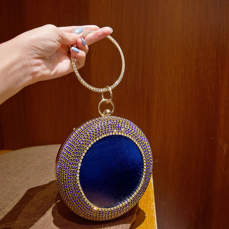 Clutch Shiny Rhinestone Delicate Diamond Stylish Women's Handbag