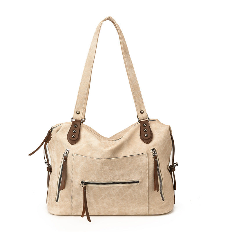 Female Niche Retro Large Capacity Underarm Stylish Women's Shoulder Bag