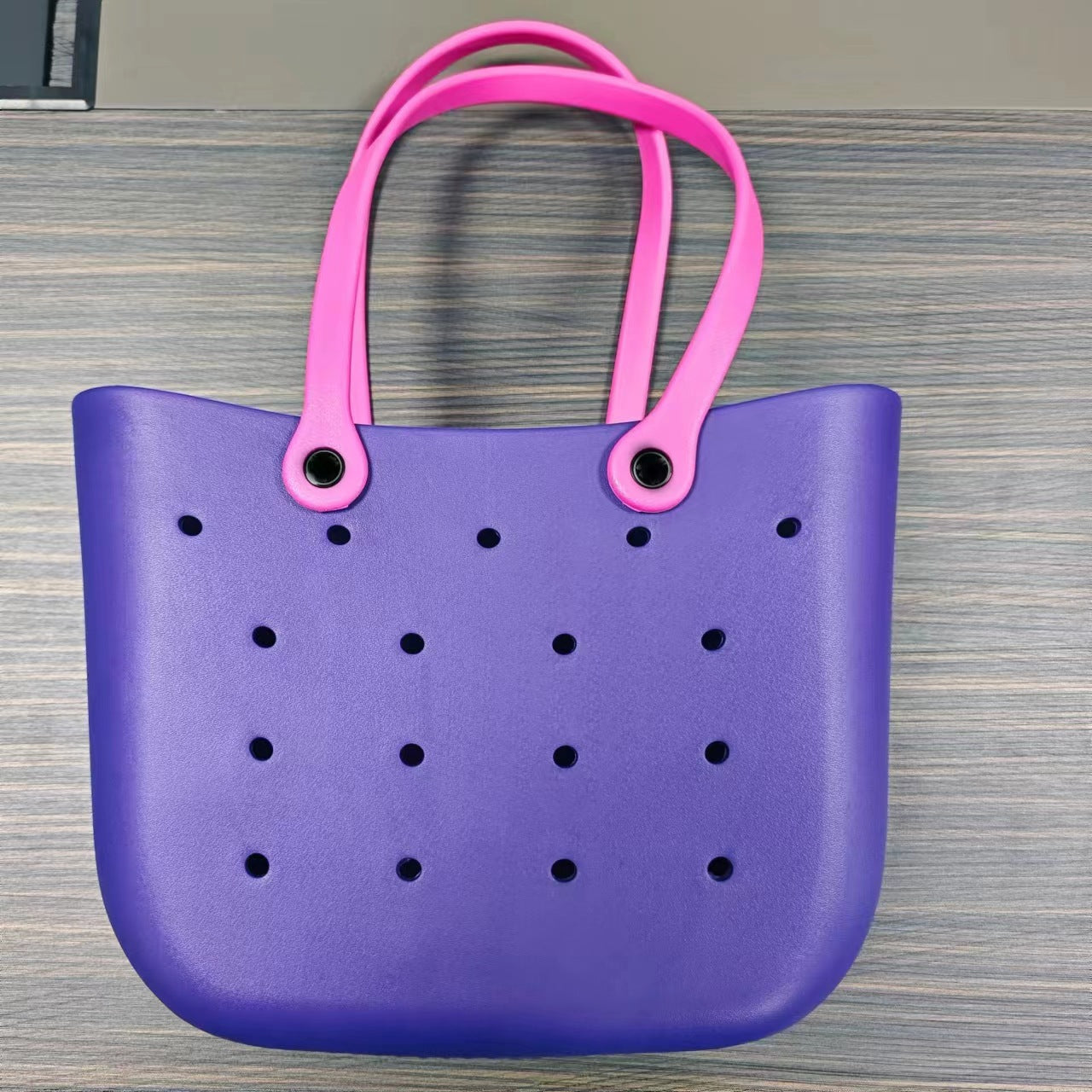 Hole Beach Storage Printing Basket Pet Handbags