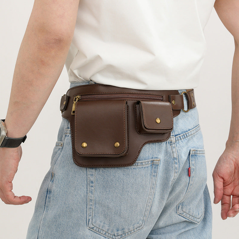Men's Retro Adjustable Motorcycle Style For Bags
