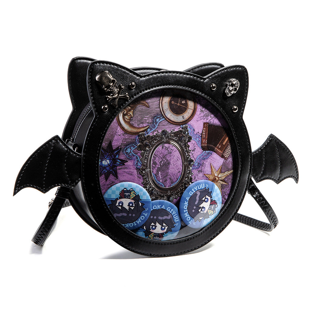 Wind Sun Man Cartoon Bar Badge Women's Shoulder Bag