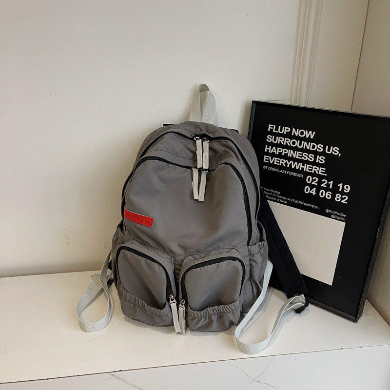 Women's College Simple Versatile Large Capacity Korean Leisure Backpack
