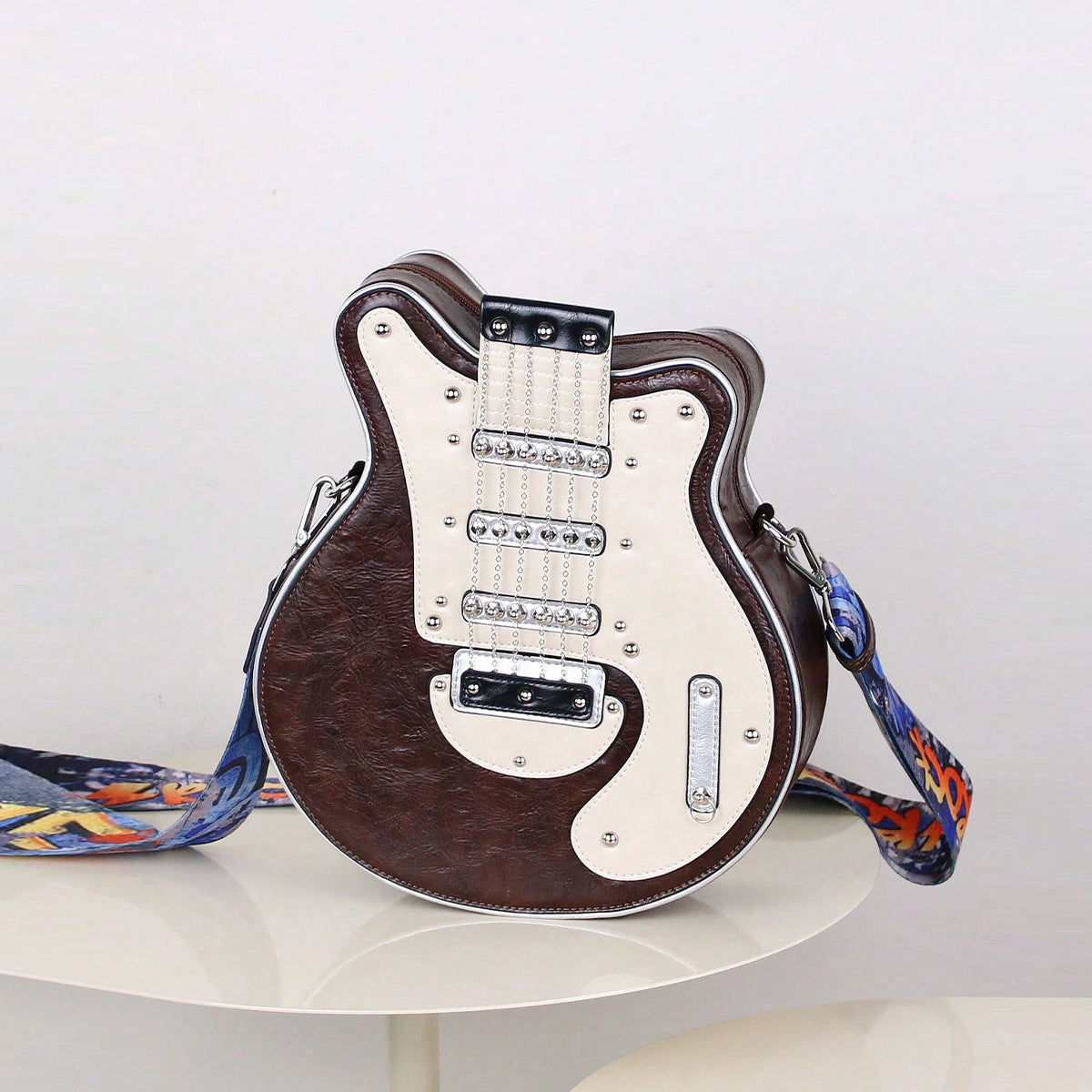 Personalized Creative Hot American Retro Guitar Shape Bags