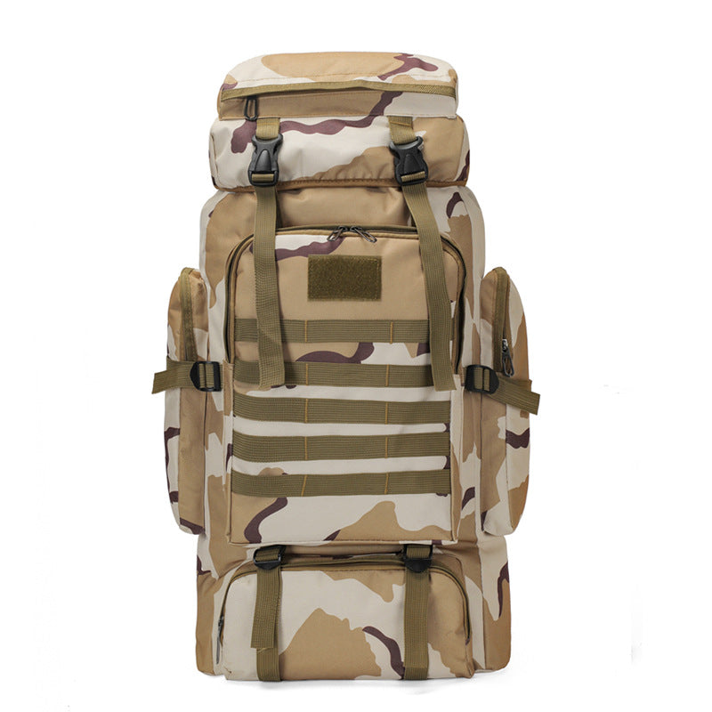 Creative Men's Oxford Cloth Camouflage Camping Mountain Climbing, Hiking Bag