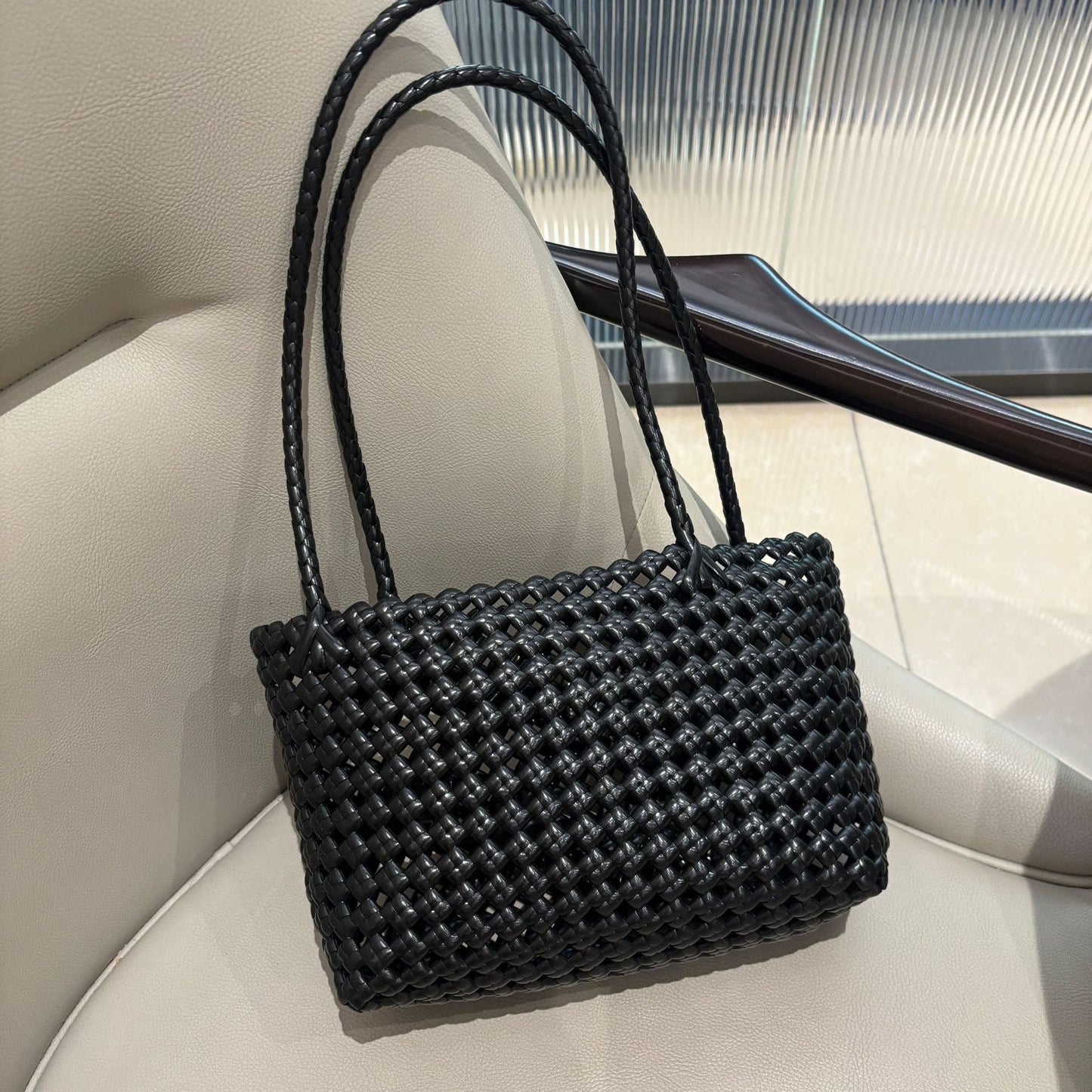 Super Popular Finished Woven Korean Style High-grade Vegetable Women's Handbag