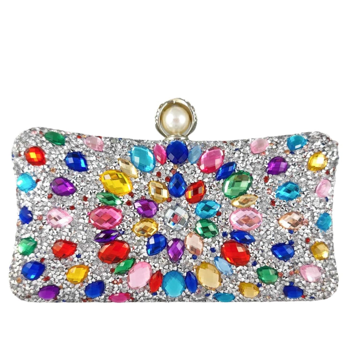 Women's Sunflower Fashion Banquet Clutch Dress Diamond Evening Bags