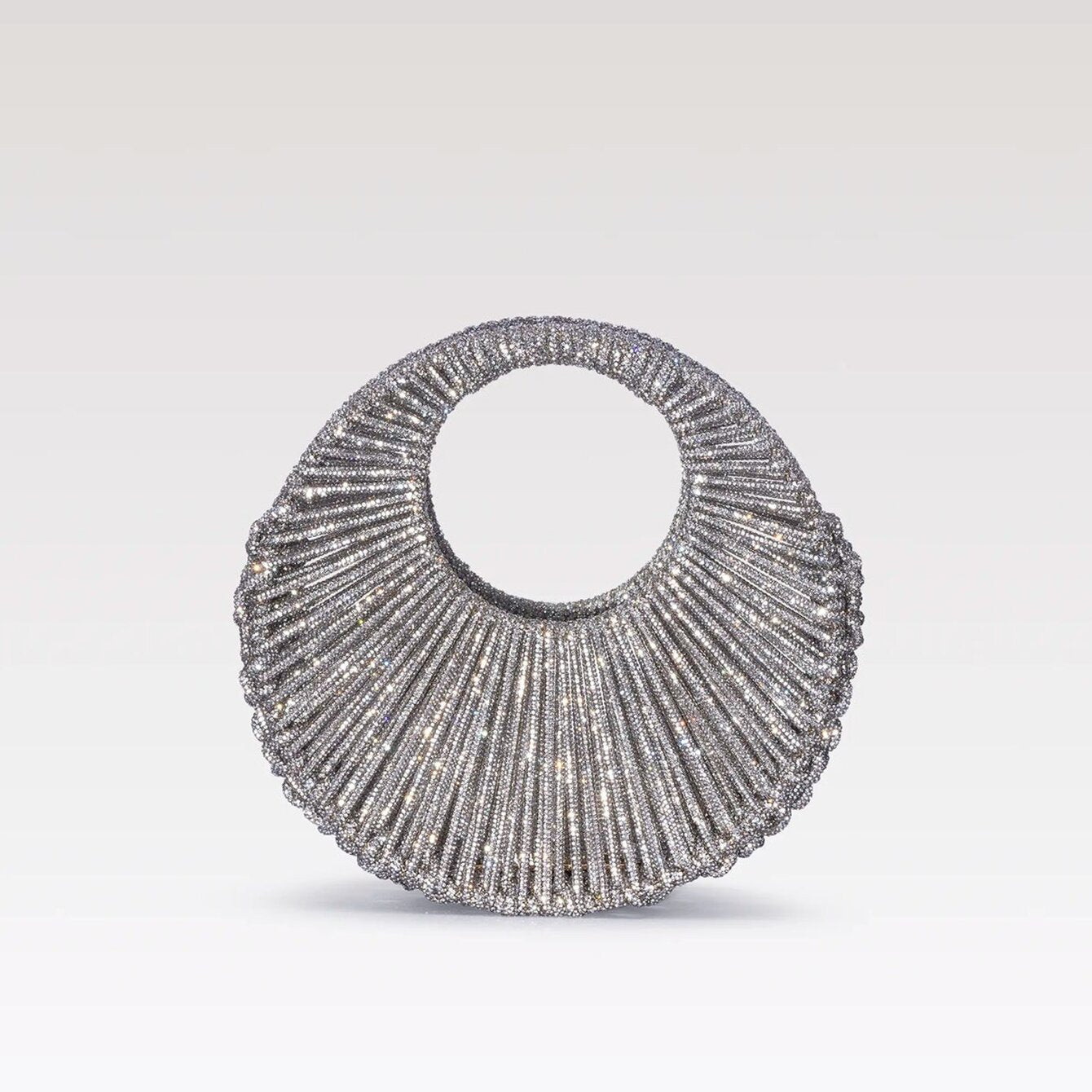 Women's Rhinestone Hollow Party Gathering Banquet Hand-woven Women's Handbag