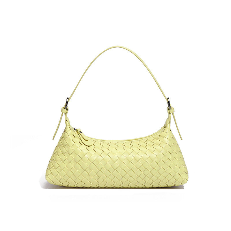 Women's Hand-woven Fashion Selenodont Light Luxury Woven Women's Messenger Bag