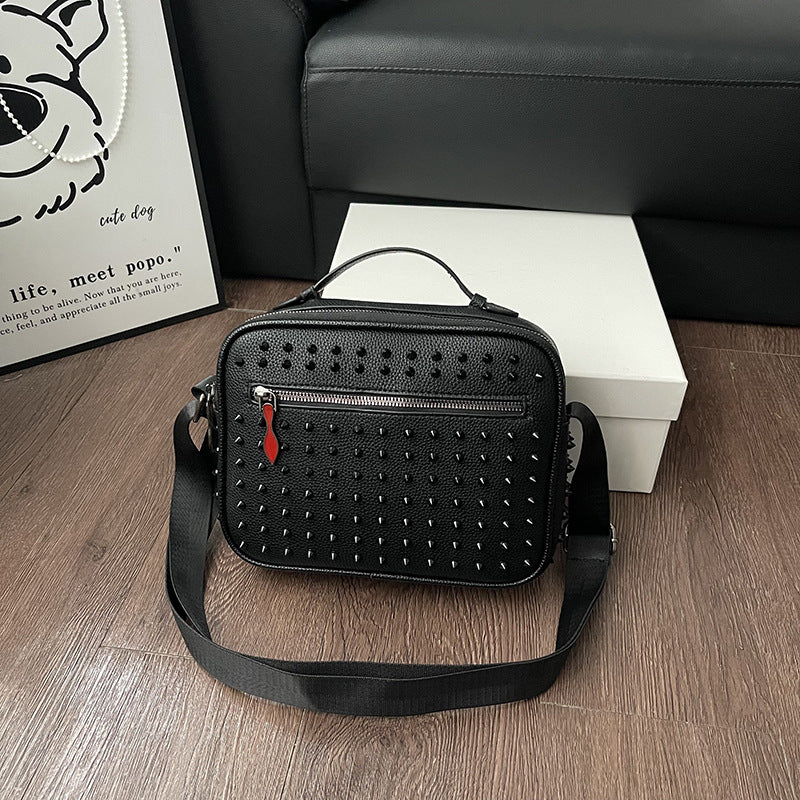 Cool Rivet Summer Male Female Personality Bags