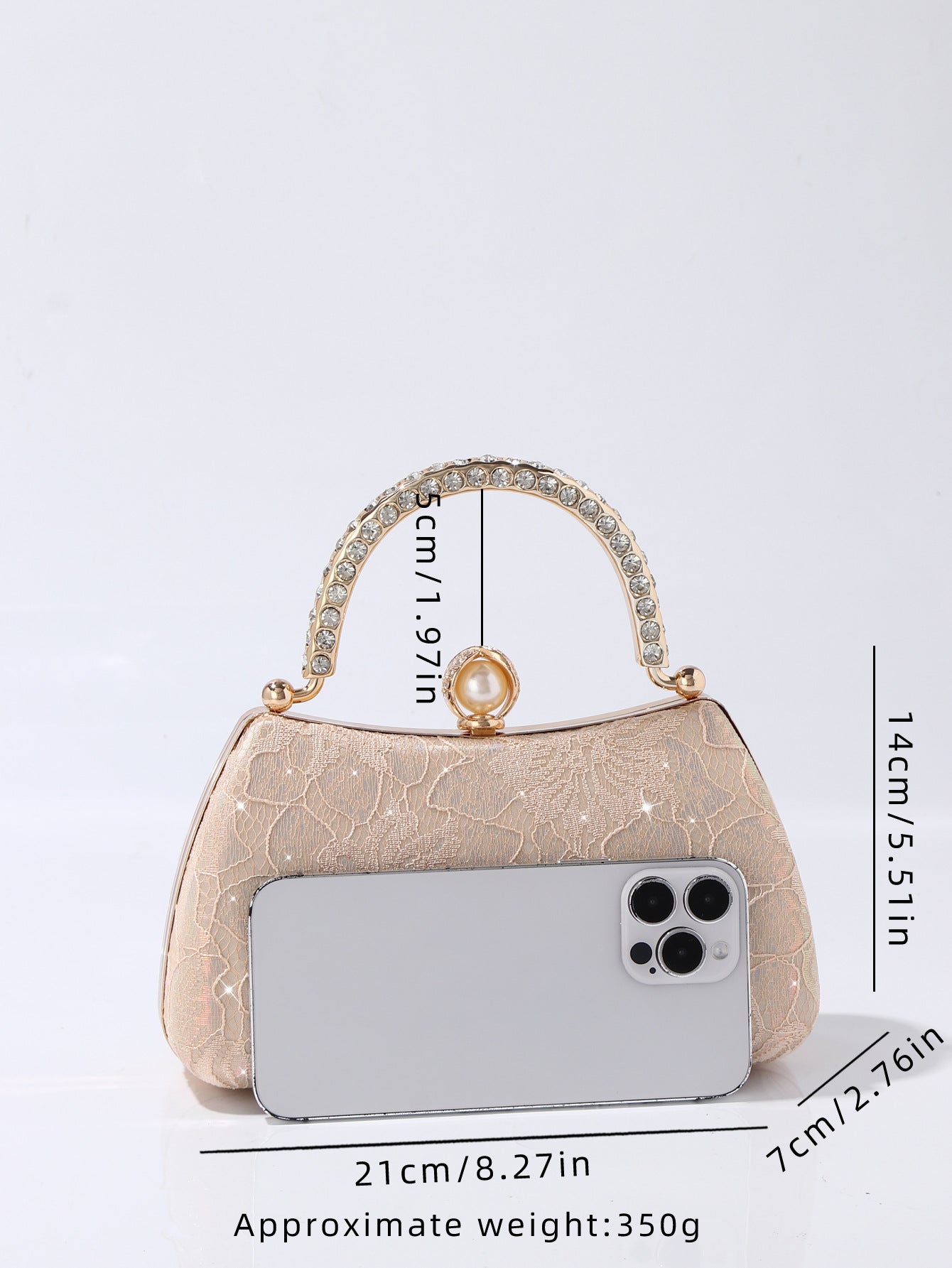 Women's Embroidered Lace Fashion Artistic National Style Dinner Bag