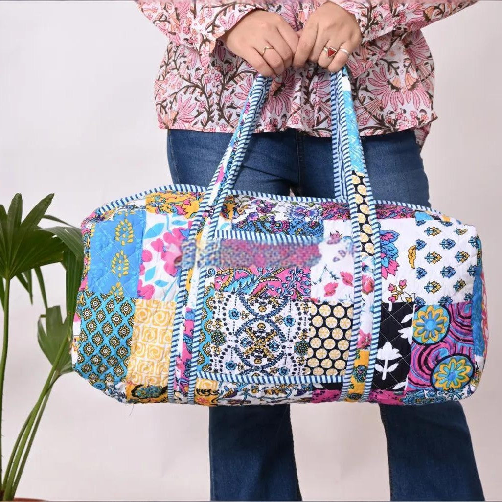 Large Capacity Trendy Quilting Embroidery Creative Homemade Bags