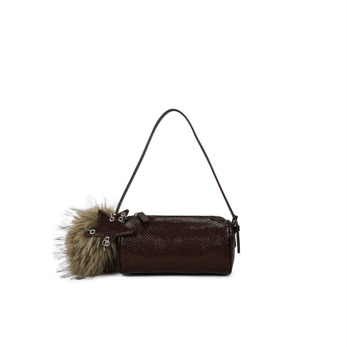 Unique Pencil Mini Cylinder Portable Cell Women's Messenger Bag