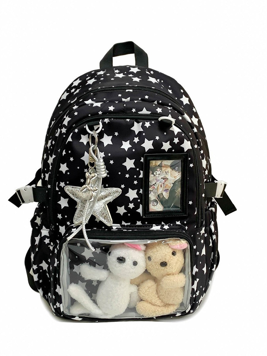 Good-looking Indie Sweet Cute Bar Cartoon Leisure Backpack