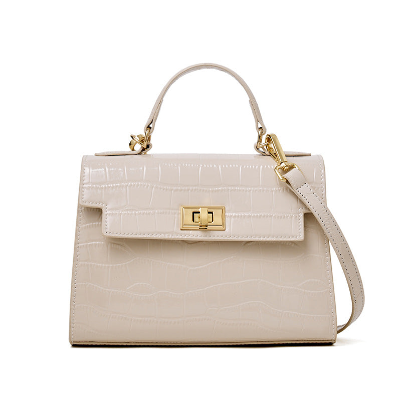 Women's Genuine Leather Fashion Portable Kelly Women's Messenger Bag