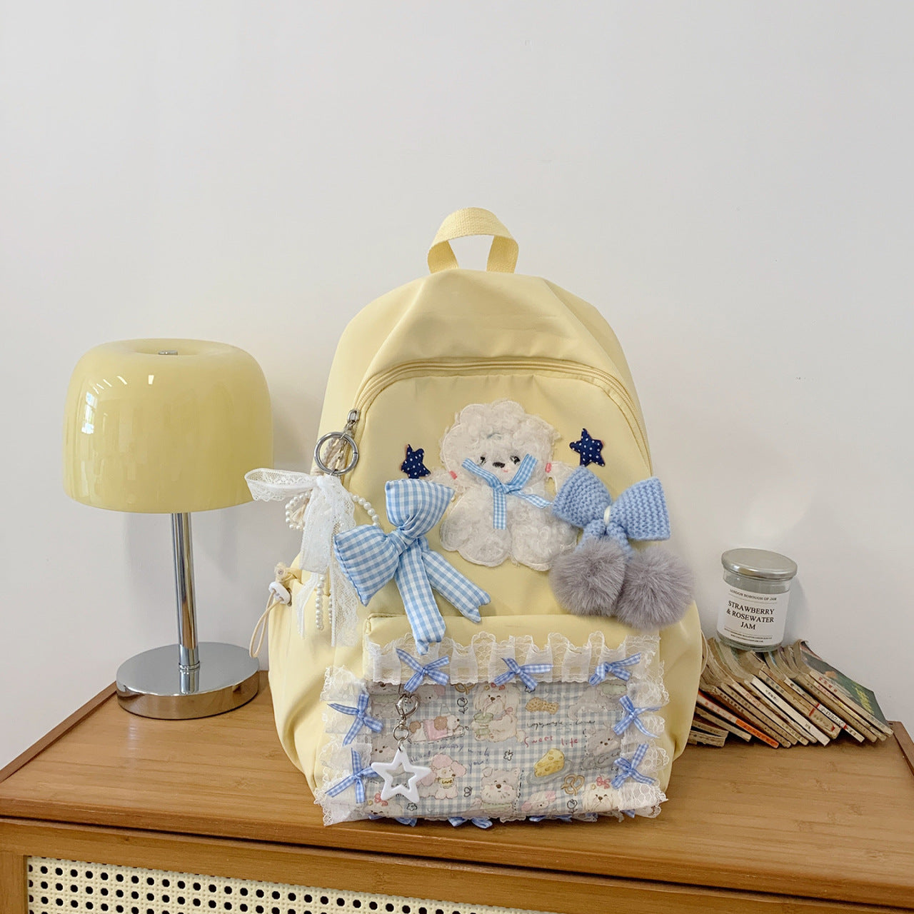 Cute Animation Junior High Princess Simplicity College Student Schoolbag