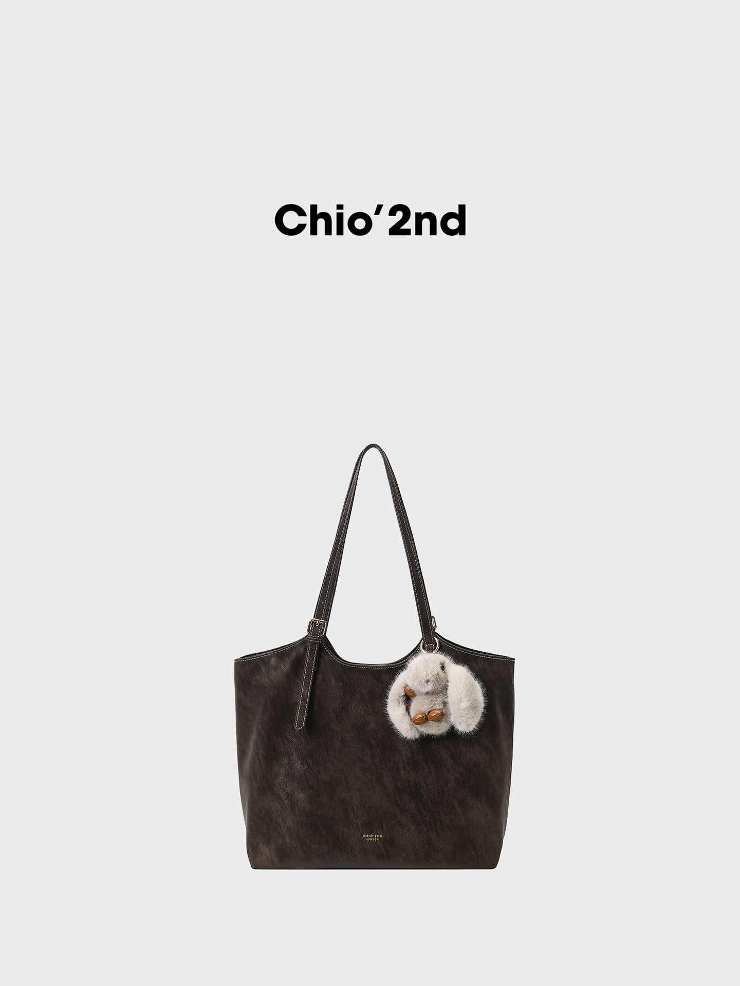 Women's Park Retro Coffee Color Commuter Large Capacity Tote Bags