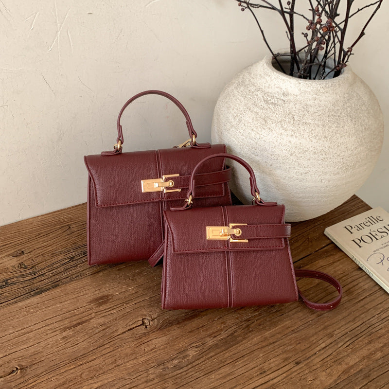 Women's Commute Fashion Light Luxury Color Contrast Women's Messenger Bag