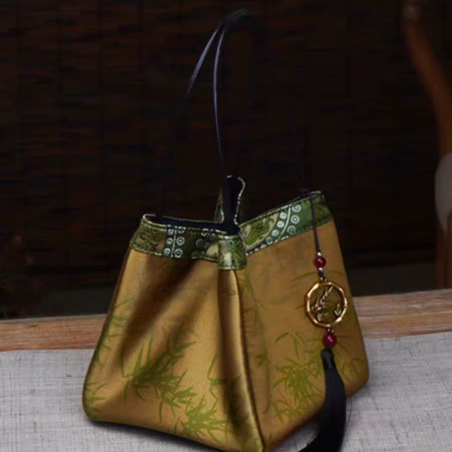 Style National Yarn Hand For Cheongsam Mulberry Bags