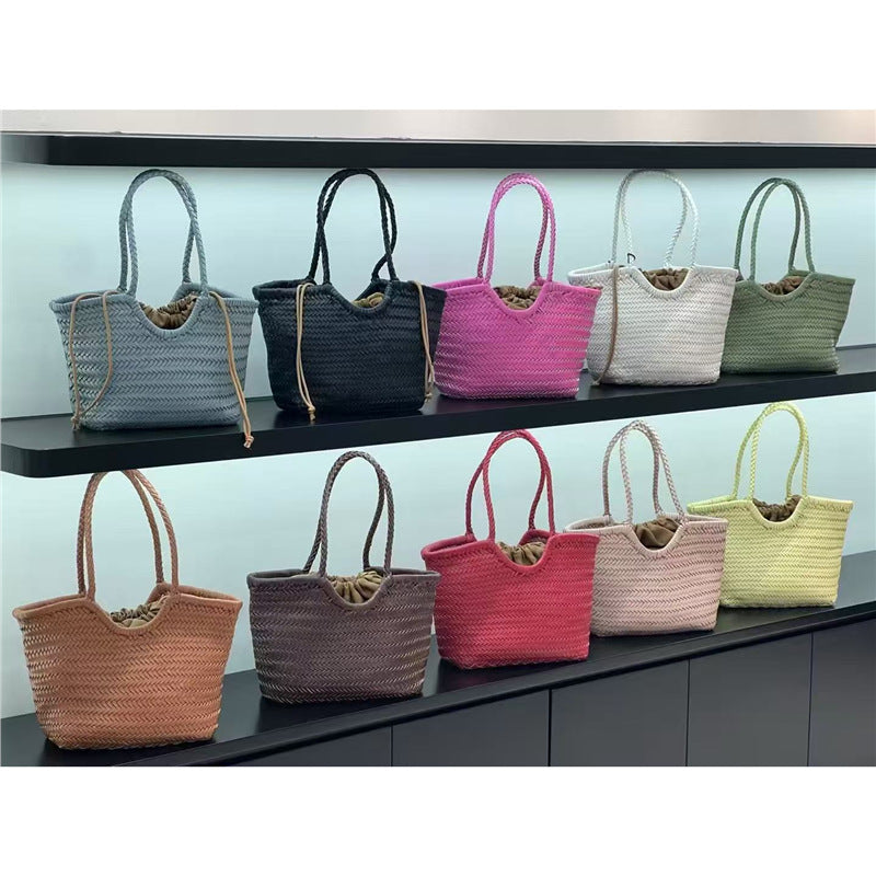 Vegetable Basket Large Capacity Leisure Beach Women's Shoulder Bag